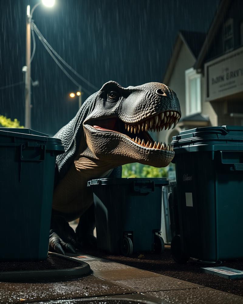 A T. rex Keeps Getting Into My Trash